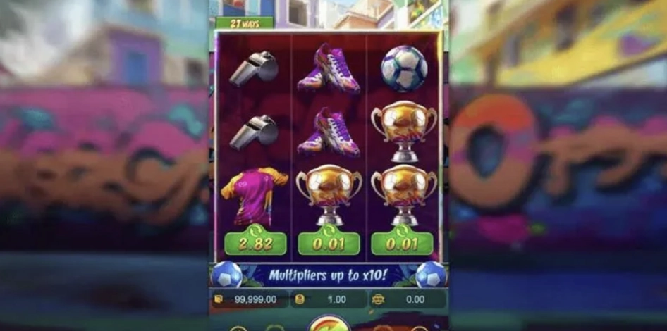 Jogando Futebol Fever no Lampions Bet Casino