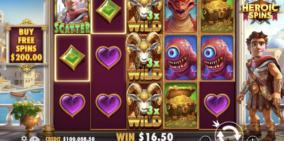 Lampions Bet Heroic Spins